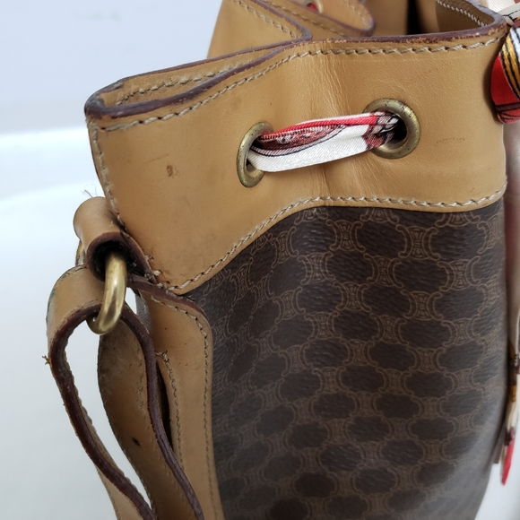 Authentic Vintage Celine drawstring bucket bag - Picture 9 of 16